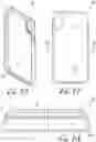 Fig. 08 - Electronic device case with a transparent or translucent back panel