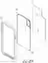 Fig. 11 - Electronic device case with a transparent or translucent back panel
