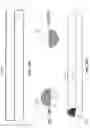 Fig. 10 - Multi-driver loudspeaker with cross-coupled dual wave-columns