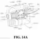 Fig. 14 - Portable electronic apparatus, flexible display device thereof and driving mechanism of flexible display screen