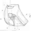 Fig. 02 - PROTECTING HELMET WITH RAISING/LOWERING MECHANISM OF THE VISOR