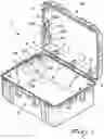 Fig. 02 - Portable container and associated coupling assembly