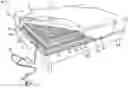 Fig. 01 - Mattress with adjustable firmness