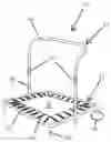 Fig. 01 - Pressure absorbing assembly for supporting a user above a support surface