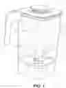 Fig. 02 - Blender jar with insert and blender jar insert