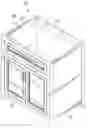 Fig. 01 - FOLDABLE SINK CABINET