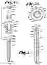 Fig. 16 - Pivotal bone anchor assembly having insert with rotation blocking extensions and downward facing collet