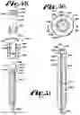 Fig. 16 - Pivotal bone anchor assembly having insert with rotation blocking extensions and downward facing collet