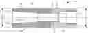 Fig. 01 - Universal adaptor for gas scavenging systems