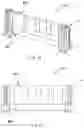 Fig. 07 - Modular post and partition assembly for equipment sterilization