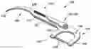 Fig. 01 - DENTAL CLEANING TOOL INCLUDING AT LEAST ONE MOVEABLE SECONDARY TOOL