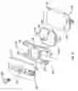 Fig. 10 - Transforaminal prosthetic spinal disc apparatus