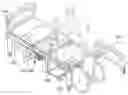 Fig. 01 - Patient bed system including defecation device having improved piping structure