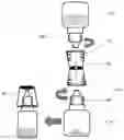 Fig. 01 - Device, method and kit for the reconstitution of a solid or semi solid pharmaceutical composition