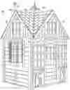 Fig. 01 - Compact multiple gable house design and assembly