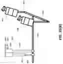 Fig. 38 - Height and rotational adjustment system for one or more spray guns used in a line striper
