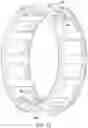 Fig. 15 - Rolling element bearing cage with supporting frame and reinforcing frame