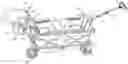 Fig. 01 - Folding wagon having fold-down seats
