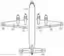 Fig. 01 - Aircraft lighting system for informing trailing aircraft