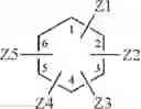 Fig. 41 - Triarylmethane compounds for controlling enzyme-induced urea decomposition
