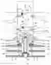 Fig. 01 - Wall element for a curtain wall with a compartment for a wing and a sealing element