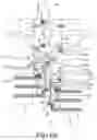 Fig. 24 - Wall element for a curtain wall with a compartment for a wing and a sealing element