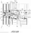 Fig. 25 - Wall element for a curtain wall with a compartment for a wing and a sealing element
