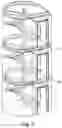 Fig. 04 - STAIRCASE PRODUCED BY 3D PRINTING OF A CEMENTITIOUS MATERIAL