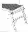 Fig. 02 - Work platform with latch assembly and method