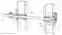 Fig. 01 - Vertical formwork with tie rod and tie rod anchor