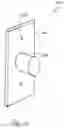 Fig. 11 - Lock alignment and mounting template system and method