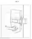 Fig. 13 - Lock assembly on a security door