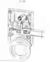 Fig. 23 - Lock assembly on a security door