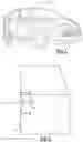 Fig. 02 - Selectively concealed door handle