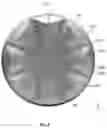 Fig. 10 - Cutting elements configured to reduce impact damage and mitigate polycrystalline, superabrasive material failure earth-boring tools including such cutting elements, and related methods