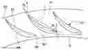 Fig. 01 - Air-gap fins for a turbine engine compressor