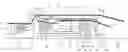 Fig. 01 - Double flow turbojet including an intermediate flow path dedicated to supplying with air via radial arms an exhaust casing of this turbojet