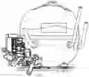 Fig. 01 - Connection component of a refrigerant compressor