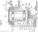 Fig. 12 - Single-screw compressor with a gap adjuster mechanism