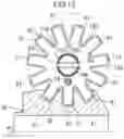 Fig. 14 - Single-screw compressor with a gap adjuster mechanism
