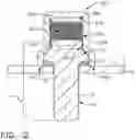 Fig. 03 - Anchoring bolt head for an EME protection cap system
