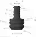Fig. 04 - Terminal component for plumbing configuration