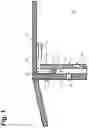 Fig. 02 - Combustion chamber assembly with a flow guiding device comprising a wall element