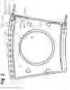 Fig. 03 - Combustion chamber assembly with a flow guiding device comprising a wall element