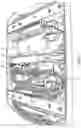 Fig. 18 - Universal mounting mechanism for mounting a telecommunications chassis to a telecommunications fixture