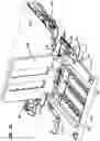 Fig. 33 - Universal mounting mechanism for mounting a telecommunications chassis to a telecommunications fixture