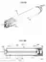 Fig. 36 - Toner container having protrusions projecting from opposite sides of the toner container