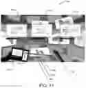 Fig. 12 - Virtual reality platform with haptic interface for interfacing with media items having metadata