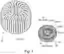 Fig. 02 - Inductor for high frequency and high power applications