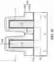 Fig. 23 - Method of gap filling using conformal deposition-annealing-etching cycle for reducing seam void and bending